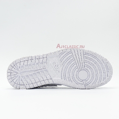 Air Jordan 1 Low ID Velcro White CJ7891-ID White/White-White Sneakers