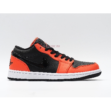 Air Jordan 1 Low Black Orange Toe CK3022-008 Black/Orange/White Sneakers