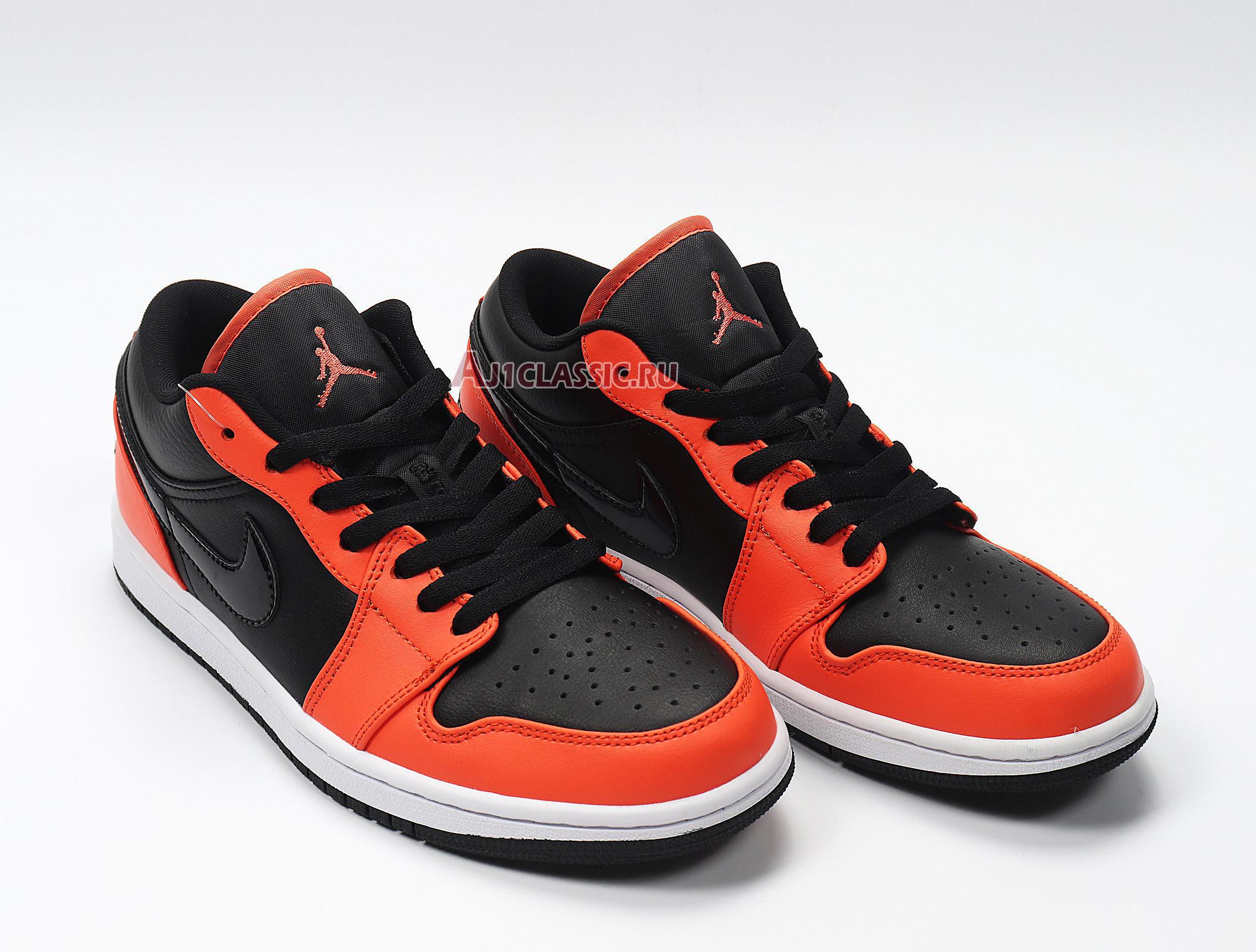 Air Jordan 1 Low "Black Orange Toe" CK3022-008