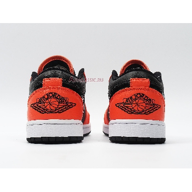 Air Jordan 1 Low Black Orange Toe CK3022-008 Black/Orange/White Sneakers