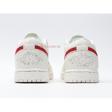 Air Jordan 1 Low University Red AO9944-161 White/University Red Sneakers
