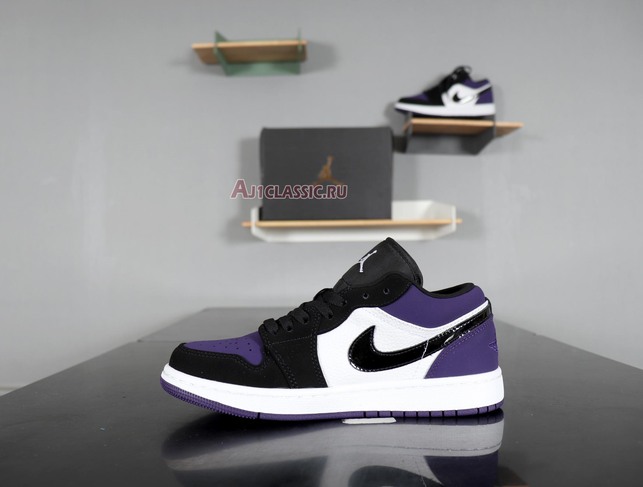 Air Jordan 1 Low "Court Purple" 553558-125