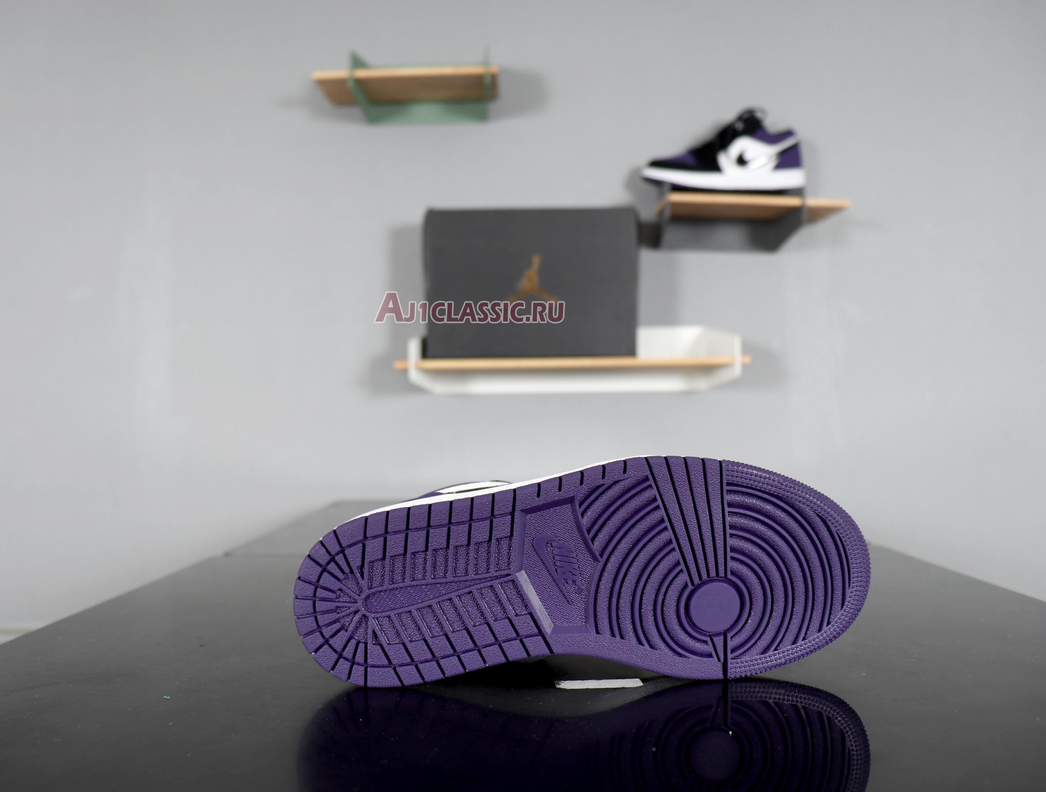 Air Jordan 1 Low "Court Purple" 553558-125