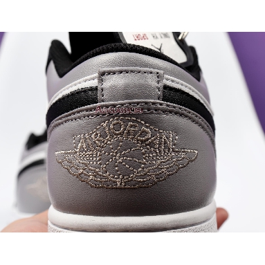 Air Jordan 1 Retro Low Atmosphere 553558-110 White/Atmosphere-Black Sneakers