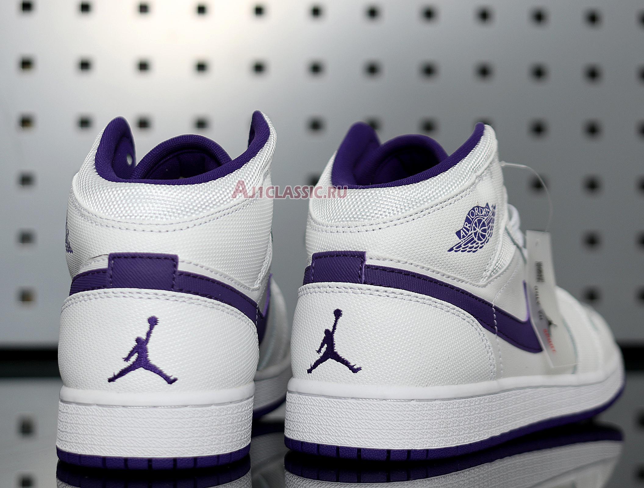 Air Jordan 1 Retro High "White Court Purple" 332148-137