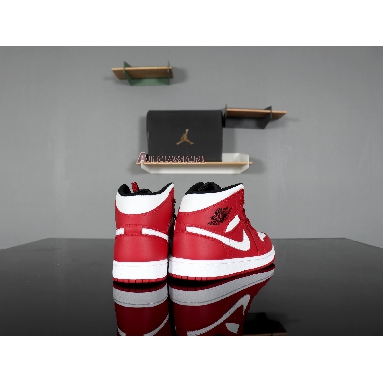 Air Jordan 1 Mid Gym Red 554724-605 Gym Red/White Sneakers
