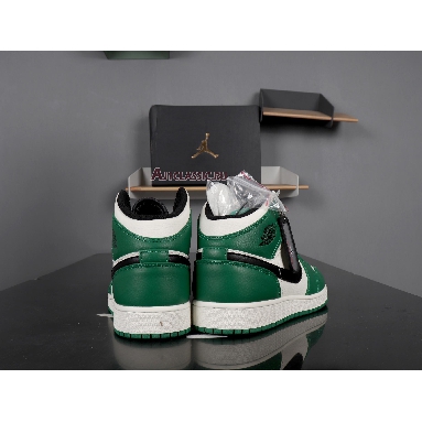 Air Jordan 1 Mid Pine Green 852542-301 Pine Green/Sail-Black Sneakers