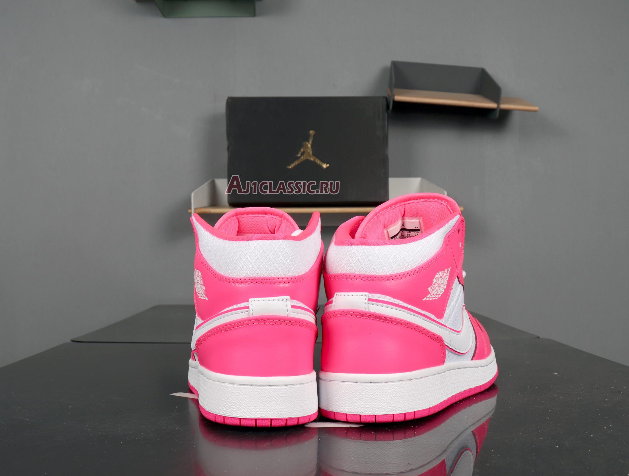 Air Jordan 1 Mid GS "Hyper Pink" 555112-611