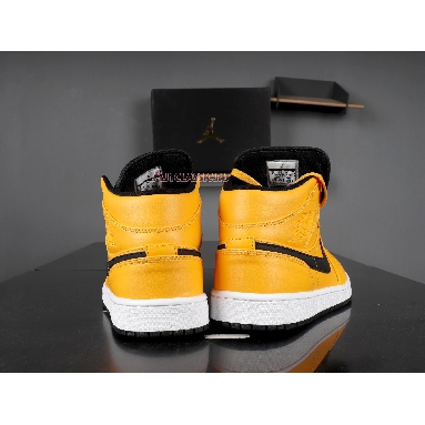 Air Jordan 1 Mid Taxi Yellow 554724-700 University Gold/White/Black/Yellow Sneakers