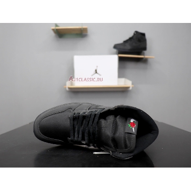 Rox Brown x Air Jordan 1 Retro High OG Black BV1576-001 Black/Black-Metallic Gold Sneakers