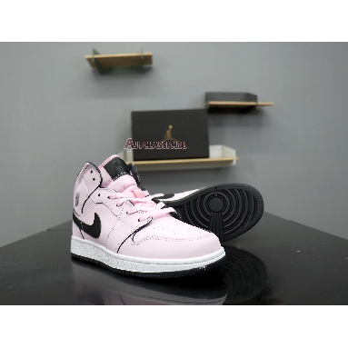 Air Jordan 1 Mid GS Pink Foam 555112-601 Pink Foam/Black-White Sneakers