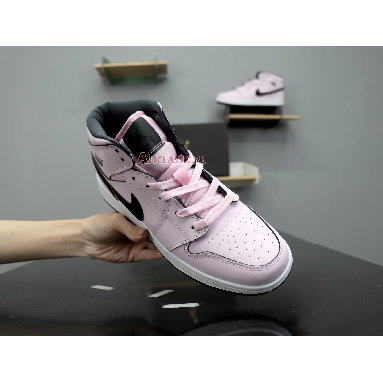 Air Jordan 1 Mid GS Pink Foam 555112-601 Pink Foam/Black-White Sneakers