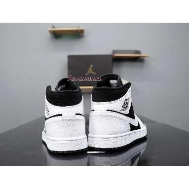 Air Jordan 1 Retro Mid Tuxedo 554724-113 Black/White Sneakers