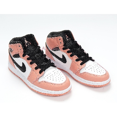 Air Jordan 1 Mid Pink Quartz 555112-603 Pink Quartz/Dark Smoke Grey/White Sneakers
