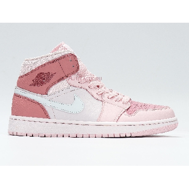 Air Jordan 1 Mid Digital Pink CW5379-600 Digital Pink/White/Pink Foam/Sail Sneakers