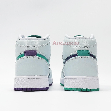 Luka Doncic x Air Jordan 1 Mid SE Pregame Pack Mindfulness CW5853-100 White/Green/Purple Sneakers
