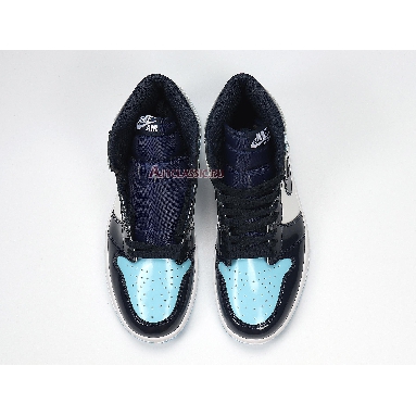 Air Jordan 1 Retro High OG Blue Chill CD0461-401 Obsidian/Blue Chill-White Sneakers