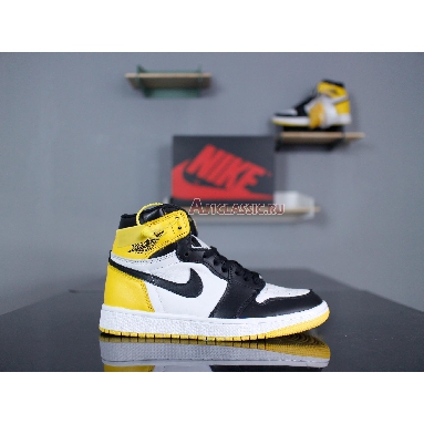 Air Jordan 1 Retro High OG Yellow Ochre 555088-109 Summit White/Yellow Ochre-Black Sneakers