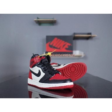 Air Jordan 1 Retro High OG Bred Toe 555088-610 Gym Red/Black-Summit White Sneakers
