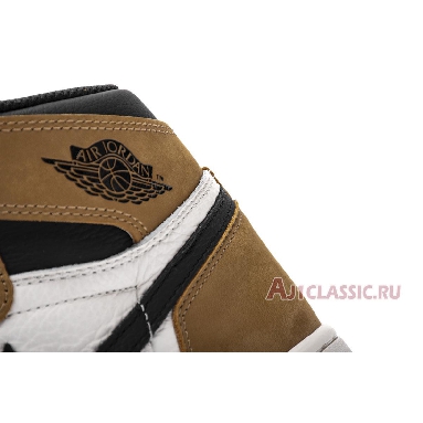 Air Jordan 1 Retro High OG Rookie of the Year 555088-700 Gold Harvest/Black-Sail Sneakers