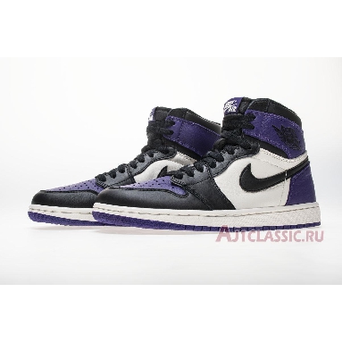 Air Jordan 1 Retro High OG Court Purple 555088-501 Court Purple/Sail-Black Sneakers