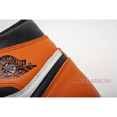 Air Jordan 1 Retro High OG Shattered Backboard Away 555088-113 Sail/Black-Starfish Sneakers