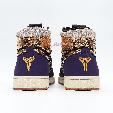 Union x Air Jordan 1 High Kobe Mamba 555088-171 Purple/Gold/Black/Grey Sneakers