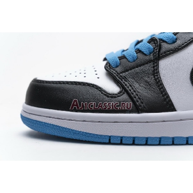 Air Jordan 1 Low Laser Blue CK3022-004 Black/Black-Laser Blue-White Sneakers