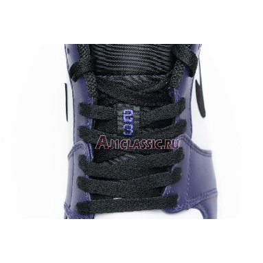 Air Jordan 1 Low Court Purple 553558-500 White/Court Purple/Black Sneakers