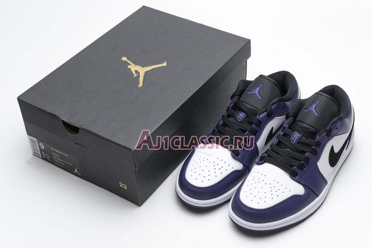 Air Jordan 1 Low "Court Purple" 553558-500