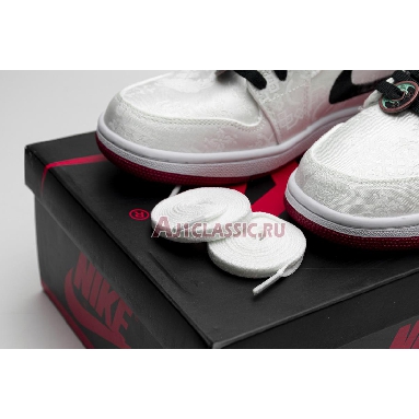 CLOT x Air Jordan 1 Low Fearless CU2804-100_LOW White/Black/White/University Red Sneakers