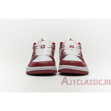 Air Jordan 1 Low Gym Red 553558-611 Gym Red/White Sneakers