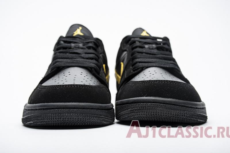 Air Jordan 1 Low "Black University Gold" 553558-071