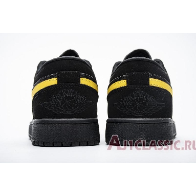 Air Jordan 1 Low Black University Gold 553558-071 Black/University Gold/Black Sneakers