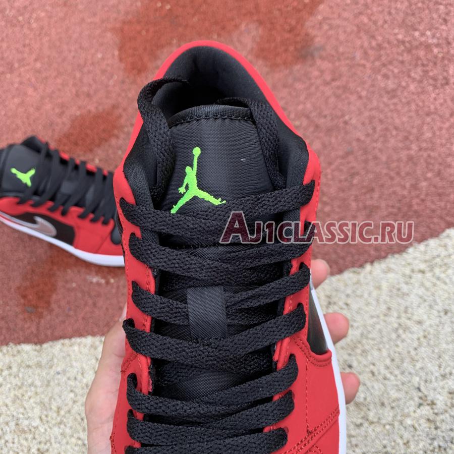 Air Jordan 1 Low "Gym Red Green Pulse" 553558-036