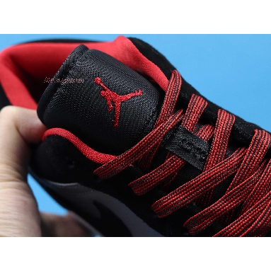 Air Jordan 1 Retro Low Dark Grey Black 553558-002 Black/Gym Red-Dark Grey Sneakers