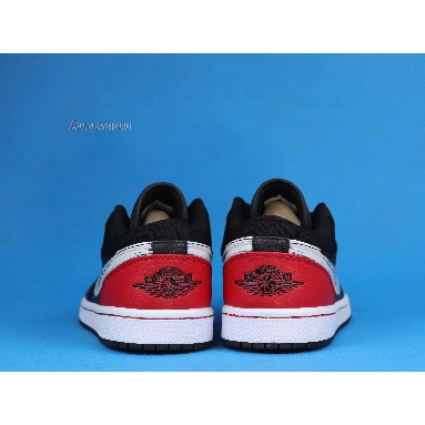 Air Jordan 1 Low Brushstroke Swoosh - Black Red DA4659-001 Brushstroke Swoosh - Black Red Sneakers
