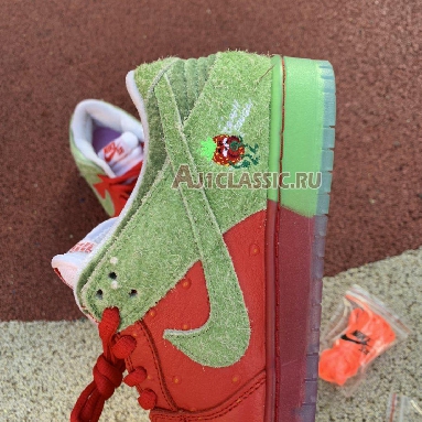 Nike SB Dunk Low Strawberry Cough CW7093-601 University Red/Spinach Green-Magic Ember Sneakers
