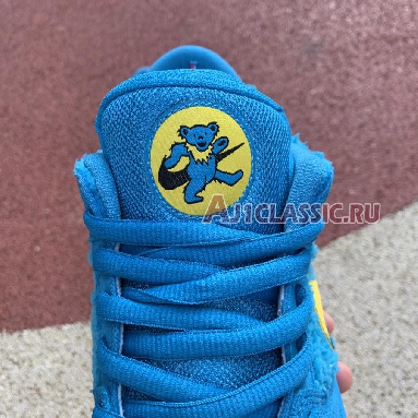 Grateful Dead x Nike SB Dunk Low Blue Bear CJ5378-400 Sky Blue/Yellow Sneakers