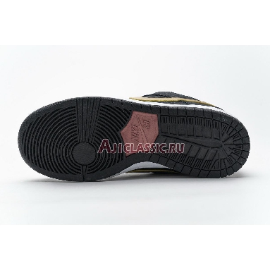 Nike Dunk Low Premium SB QS Walk Of Fame 504750-076 Black/Metallic Gold/Red Sneakers