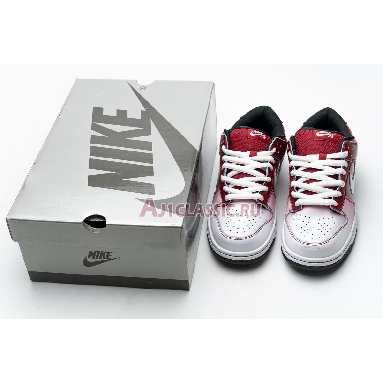 Nike Dunk Low SB Premium Kuwahara Et 313170-611 Varsity Red/ White Sneakers