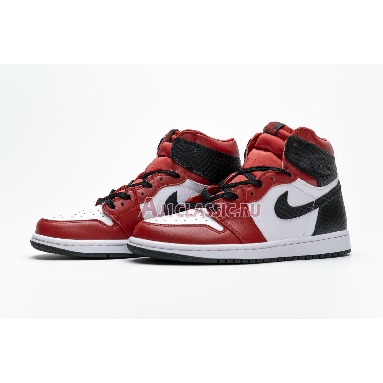 Air Jordan 1 Retro High OG Satin Red CD0461-601 University Red/White/Black Sneakers