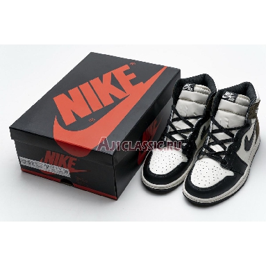 Air Jordan 1 Retro High OG Dark Mocha 555088-105 Sail/Dark Mocha-Black-Black Sneakers