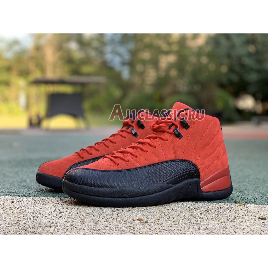 Air Jordan 12 Retro Reverse Flu Game CT8013-602 Varsity Red/Black Sneakers