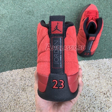 Air Jordan 12 Retro Reverse Flu Game CT8013-602 Varsity Red/Black Sneakers