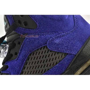 Air Jordan 5 Retro Alternate Grape 136027-500 Grape Ice/Black/Clear/New Emerald Sneakers