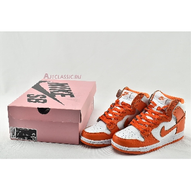 Nike Dunk High Retro QS Syracuse 850477-101 White/Orange Blaze Sneakers