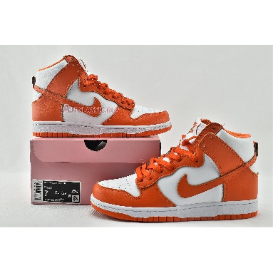 Nike Dunk High Retro QS Syracuse 850477-101 White/Orange Blaze Sneakers