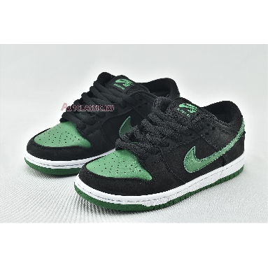Nike Dunk Low Pro SB Black Pine BQ6817-005 Black/Pine Green-White Sneakers