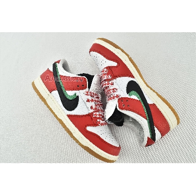 Frame Skate x Nike Dunk Low SB Habibi CT2550-600 Chile Red/White/Lucky Green/Black Sneakers